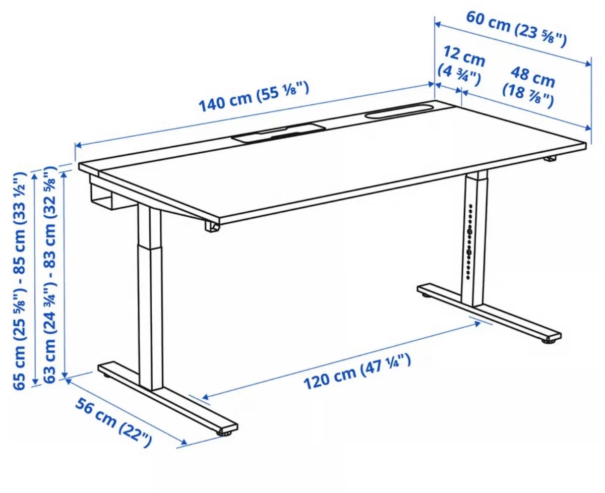 Ikea MITTZON Desk - Image 2