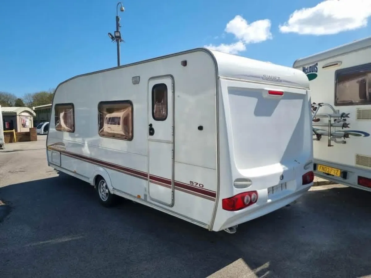 Swift charisma 6 berth caravan for sale - Image 1