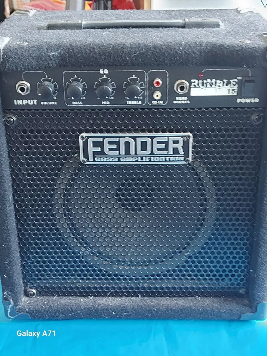 Fender Rumble 15 Bass Amplifier, excellent conditi - Image 2