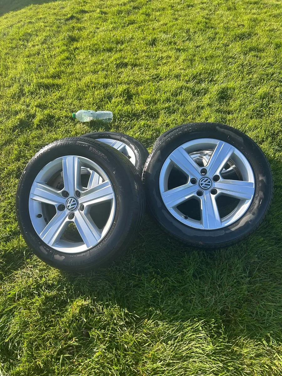 4 Genuine VW GOLF MK7 16" DOVER ALLOY WHEEL - Image 1