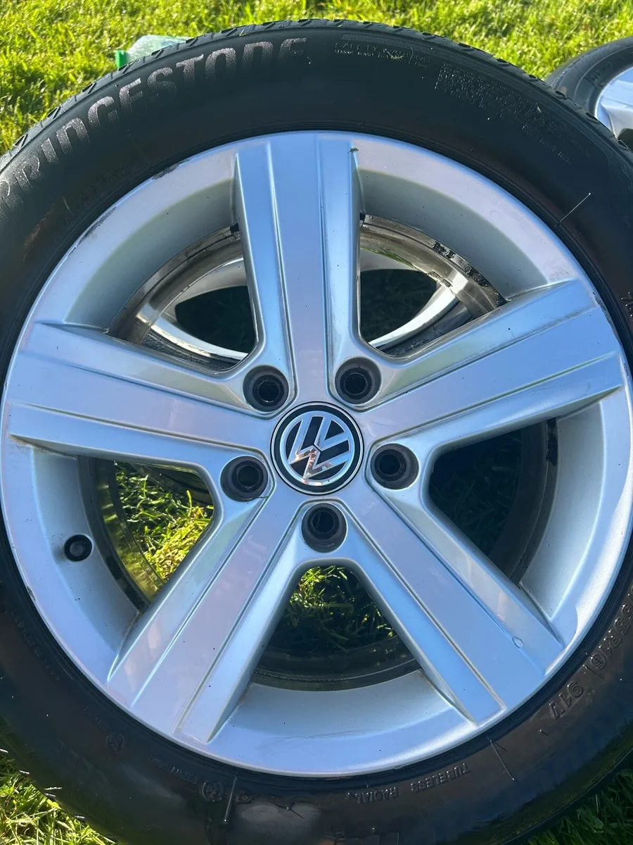 4 Genuine VW GOLF MK7 16" DOVER ALLOY WHEEL - Image 3