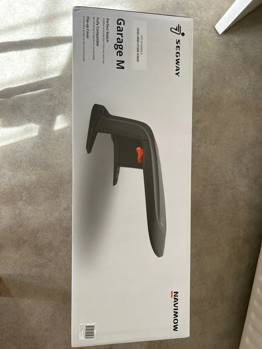 Segway robotic mower garage - Image 1