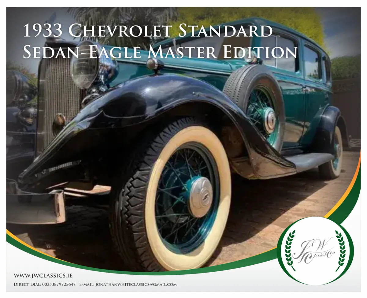 1933 Chevrolet Standard Sedan-Eagle Master Edition - Image 4