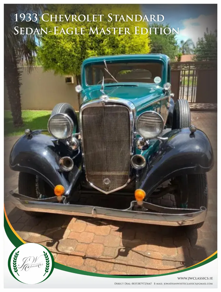 1933 Chevrolet Standard Sedan-Eagle Master Edition - Image 3
