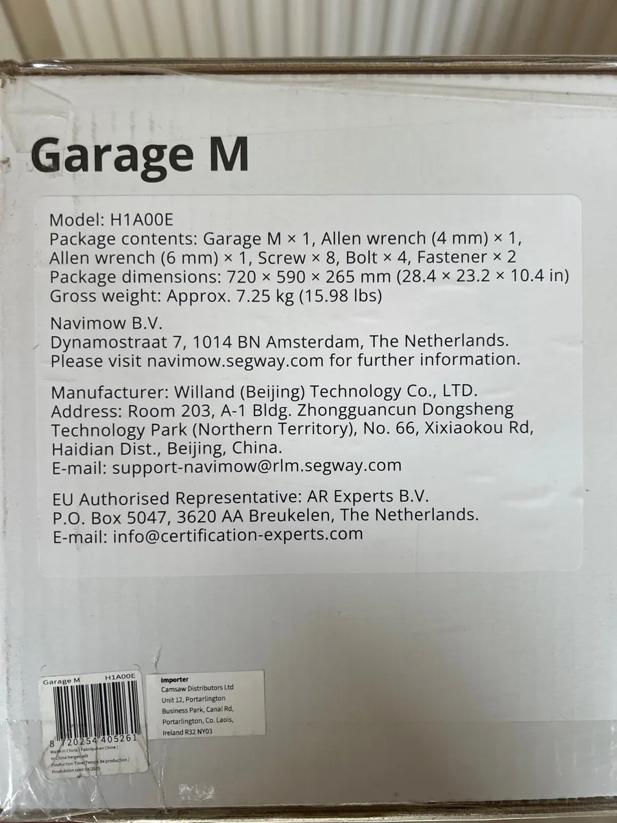 Segway robotic mower garage - Image 3