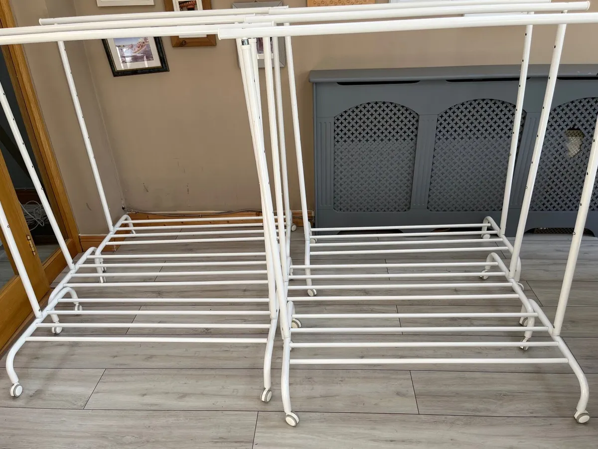 Clothes Rails x 6 - Image 1