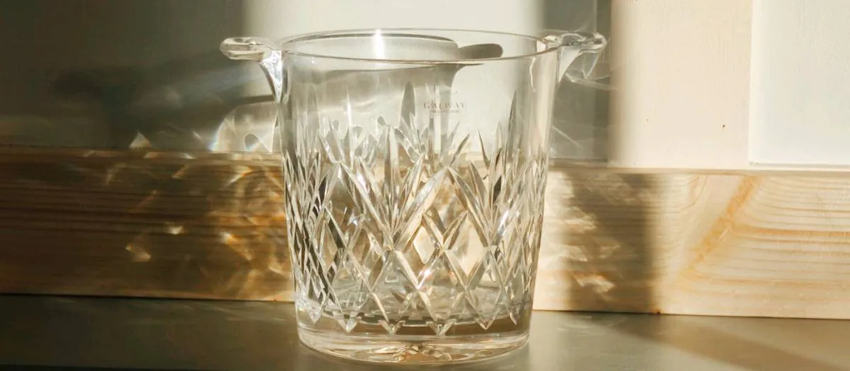 Galway Crystal ice bucket - Image 3