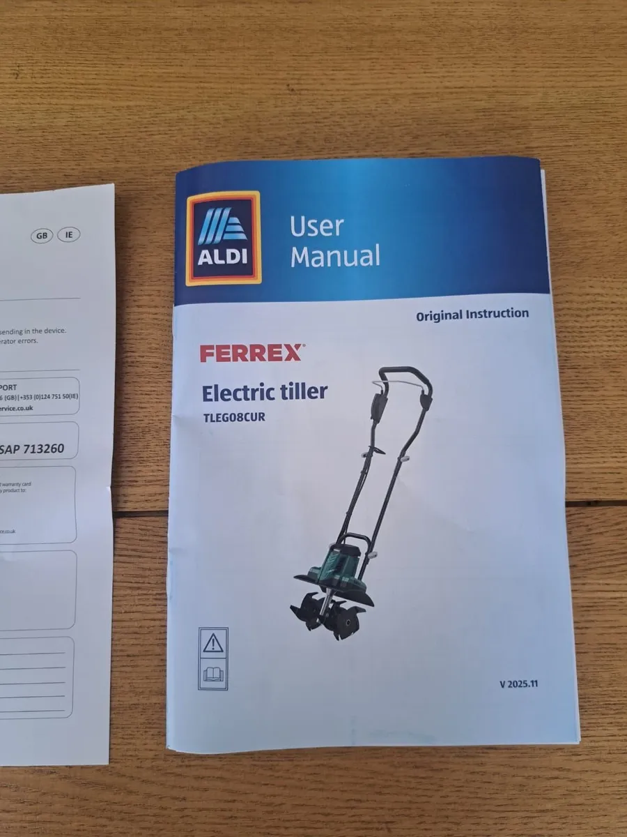 Electric tiller - Image 1