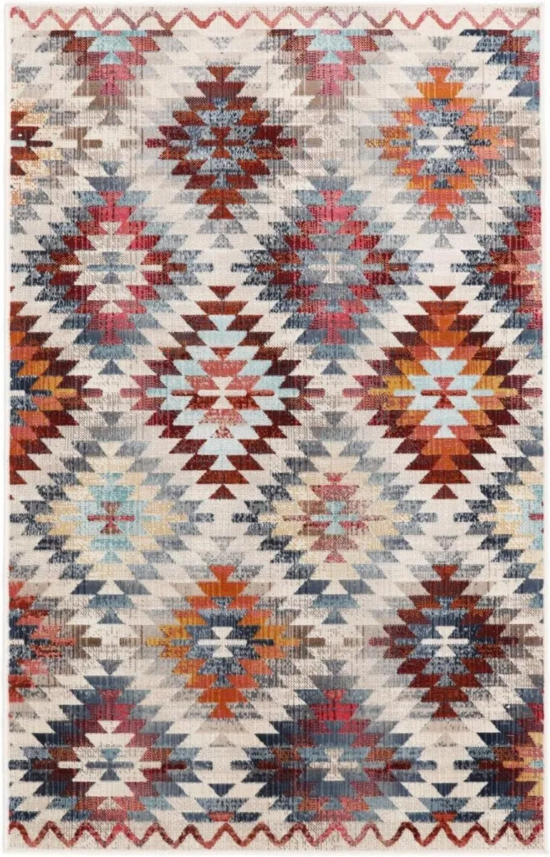 Kerala Rug 3′3″ x 5′3″ ft (100x160 cm) Rectangular - Image 2