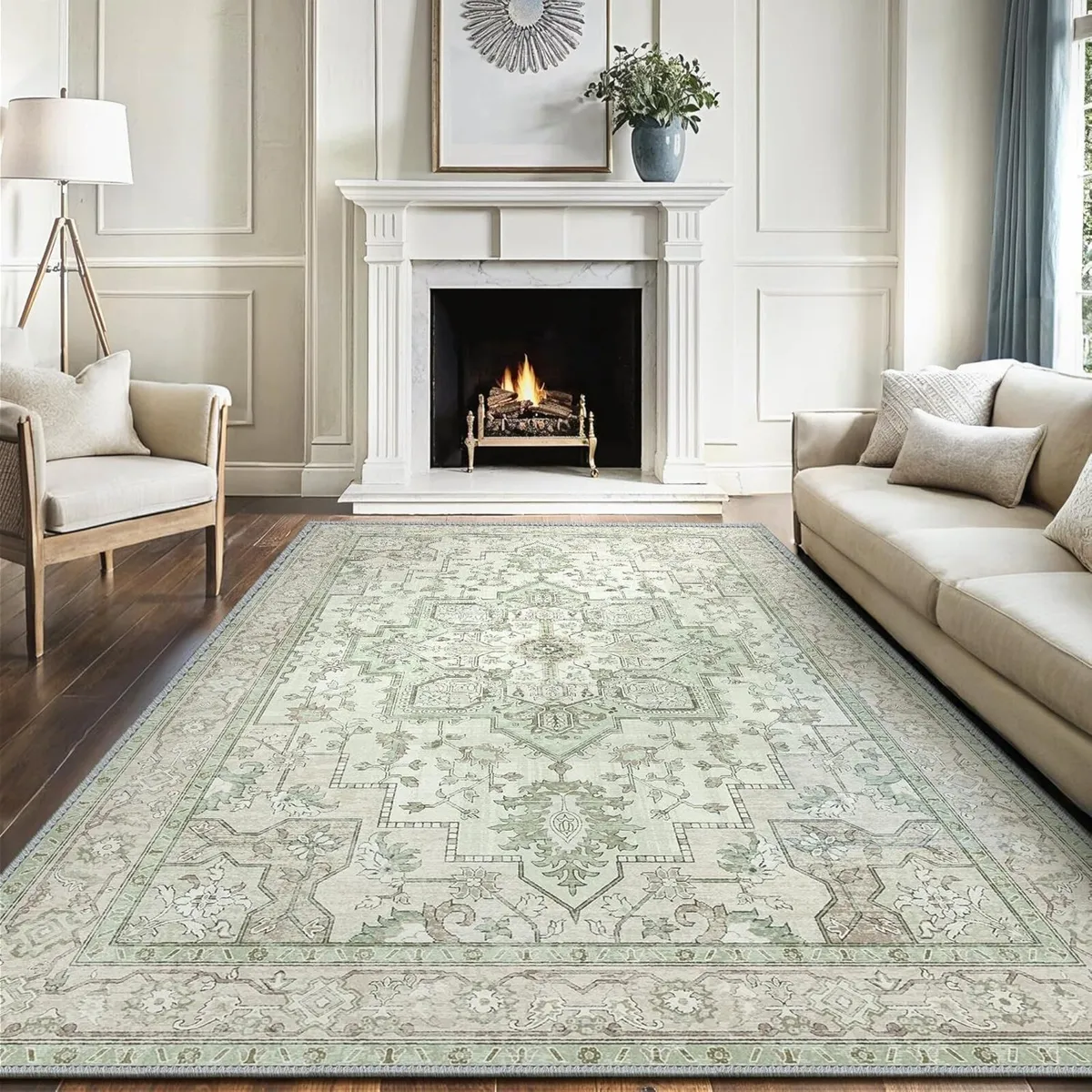 Large Rugs for Living Room 240x230cm Extra Area - Image 1