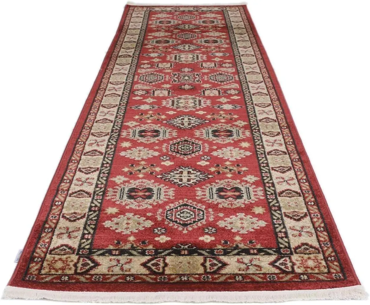 Shirvan Kazak Rug Ziegler / 2′7″ x 9′10″ ft - Image 2