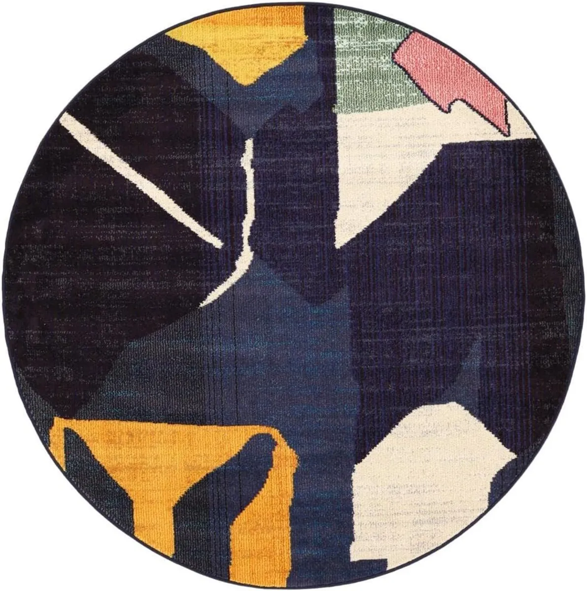 Halle Rug Modern carpets Ø 4′11″ ft (Ø 150 cm) - Image 1