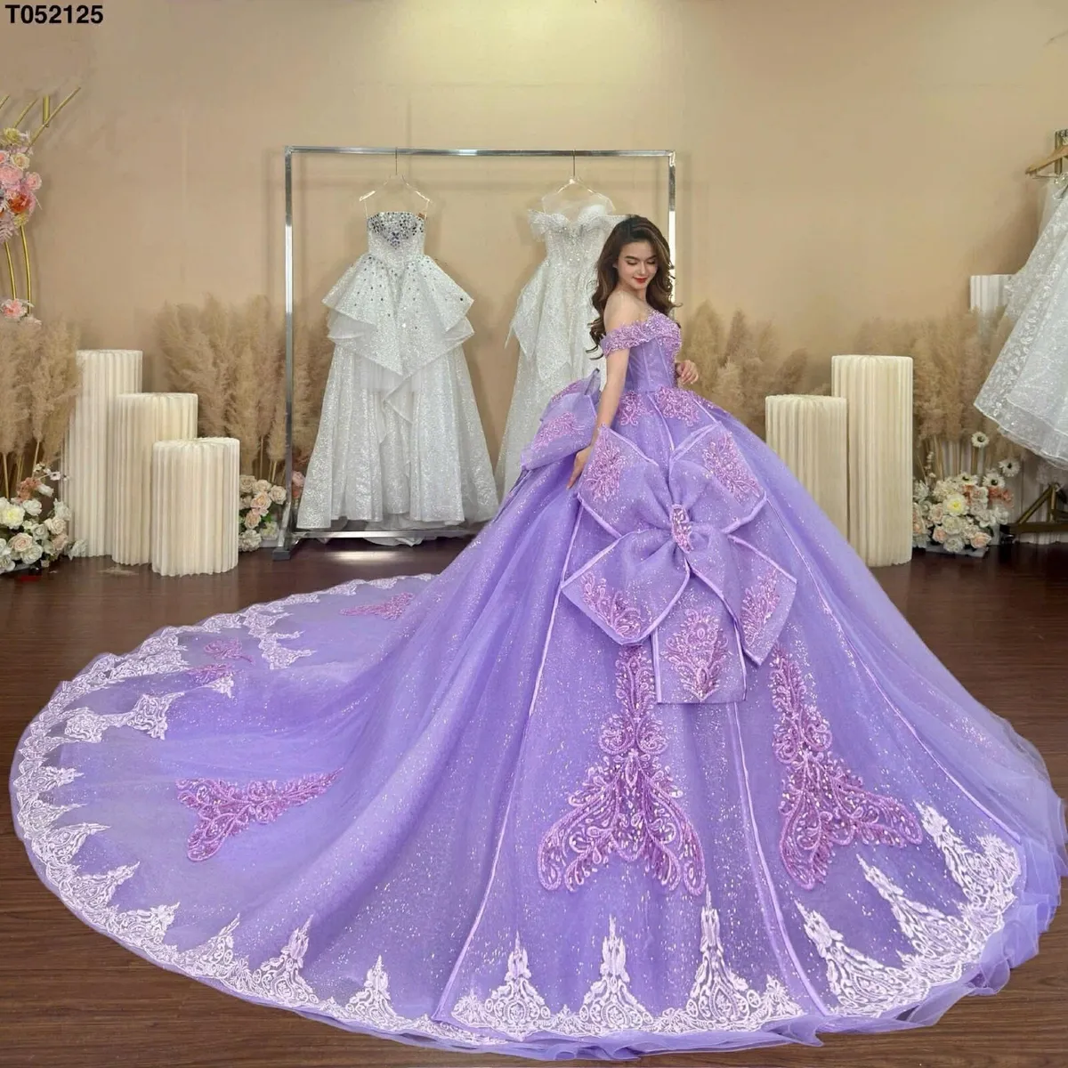 Purple Long Debs / Sweet 16 Gown - Image 1