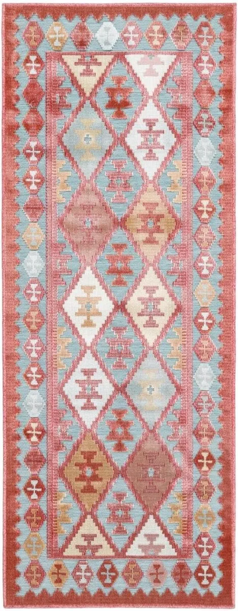 Saga Kilim In Outdoor Rug Modern carpets 2′7″ x - Image 1