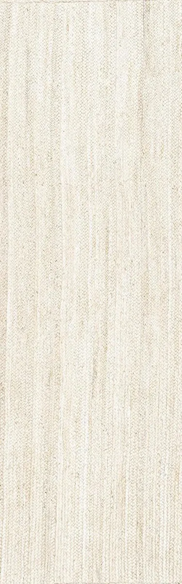 Rigo Hand Woven Farmhouse Jute Runner Rug 76 cm x - Image 3