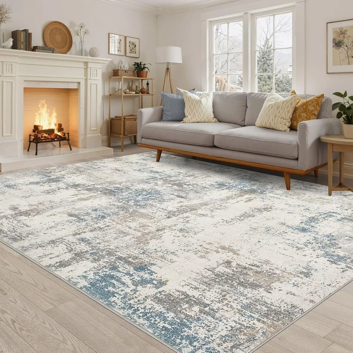Washable Rugs Living Room - 200 x 300cm Large - Image 1