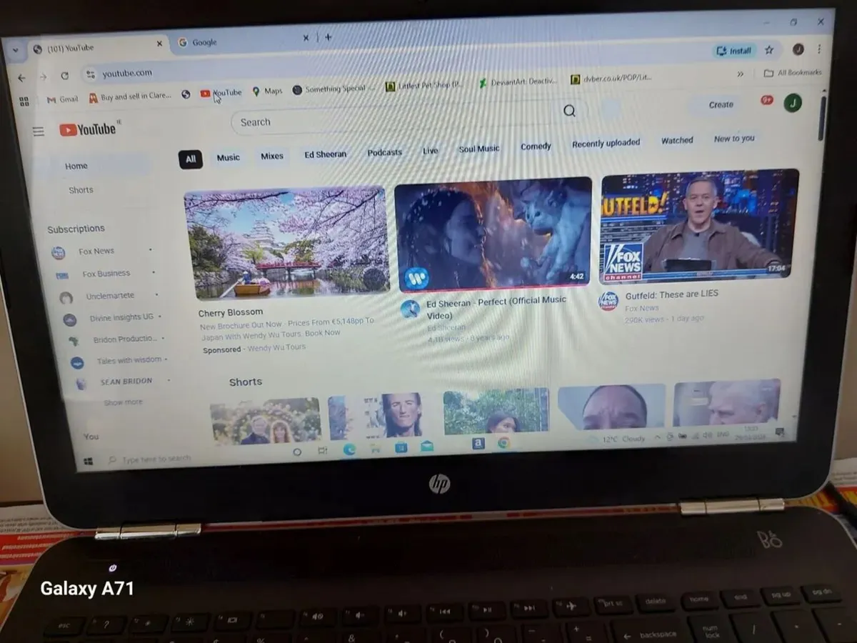 HP Pavillion 15.6 inch Laptop, 8GB Ram, 1 TB