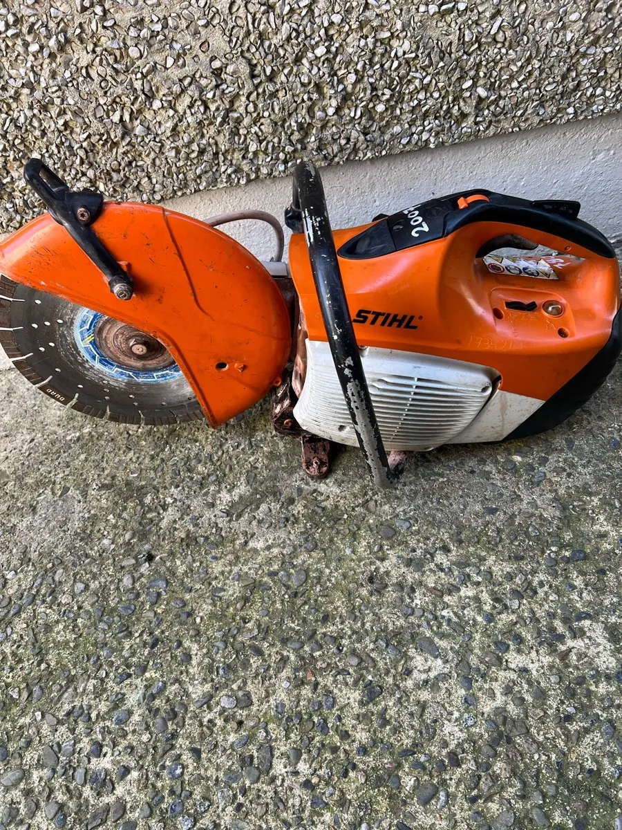 Stihl TS410 Con Saw Concrete Cut of saw - Image 1