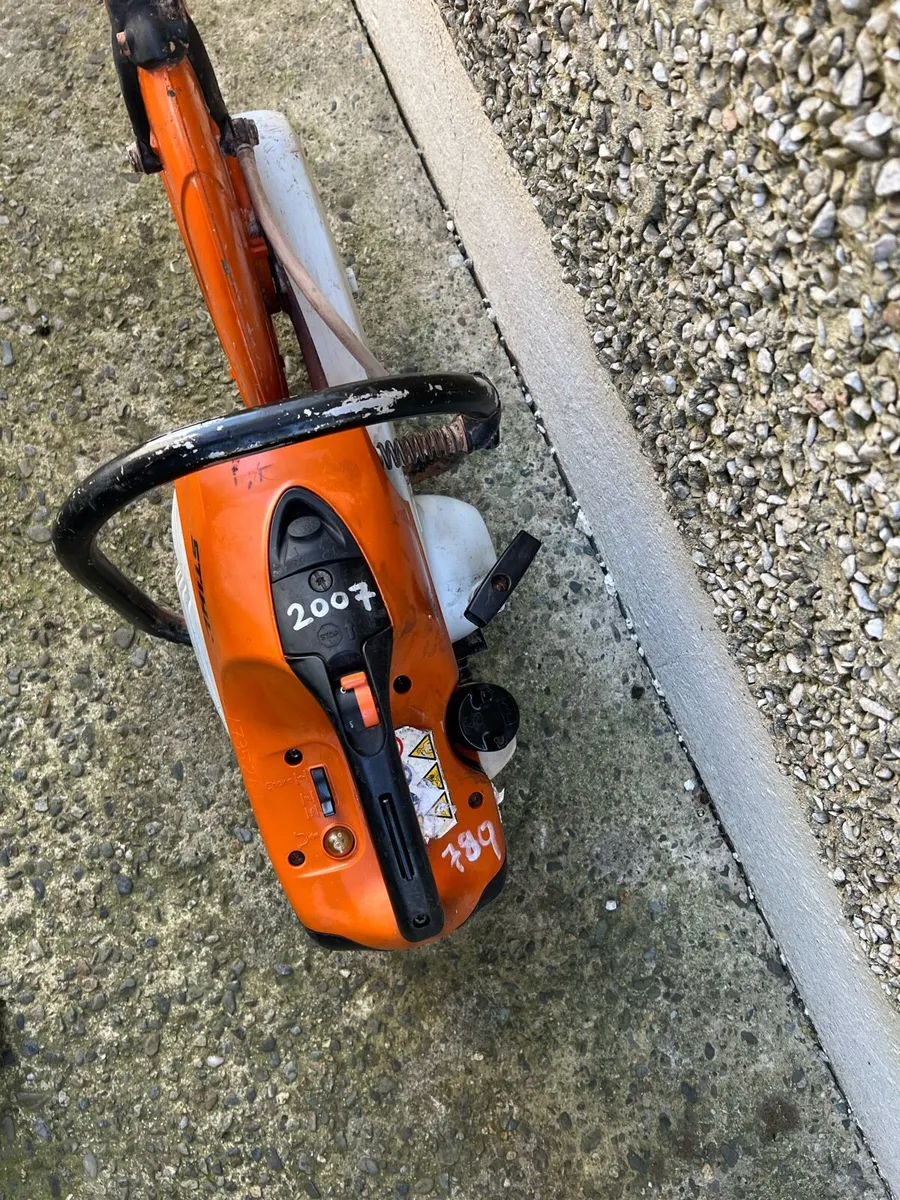 Stihl TS410 Con Saw Concrete Cut of saw - Image 2