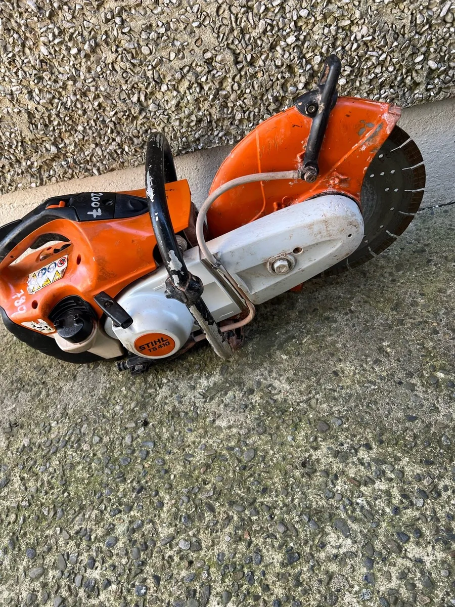 Stihl TS410 Con Saw Concrete Cut of saw - Image 3