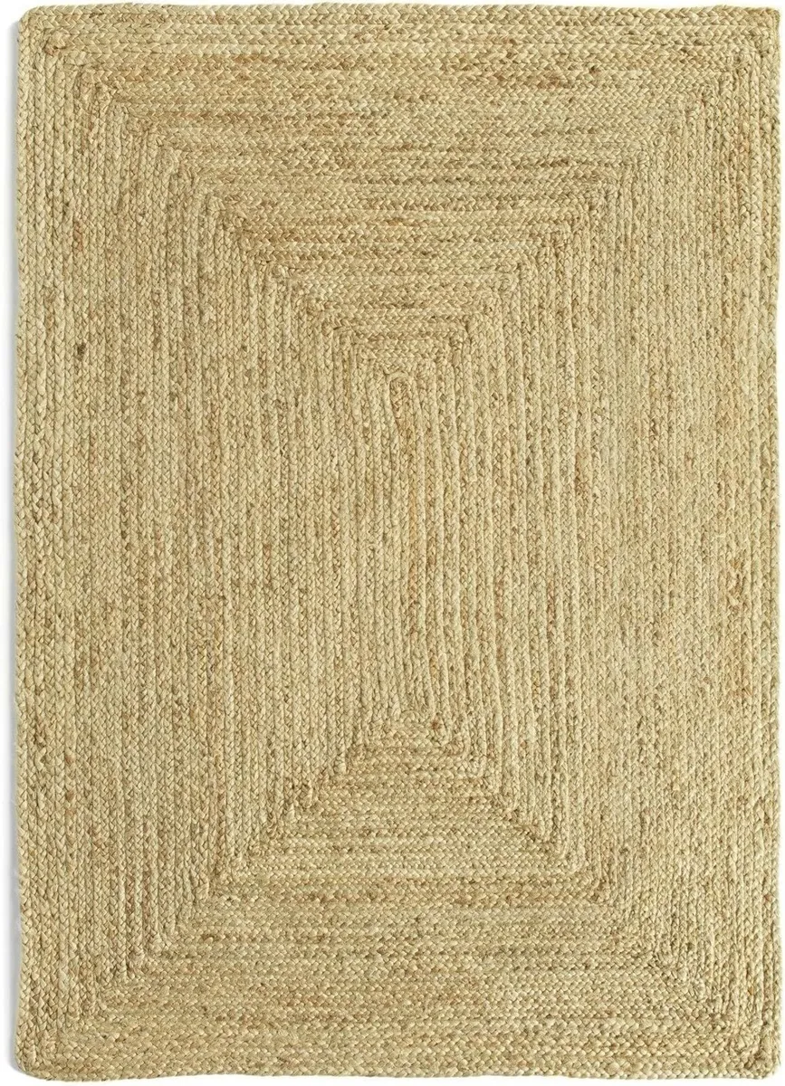 Jute Hand Made Braid Stitched Rug for Homes - Image 3