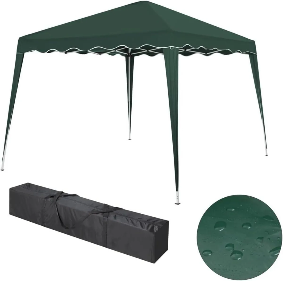 Foldable Gazebo 3 x m with Bag Water-Repellent UV - Image 1