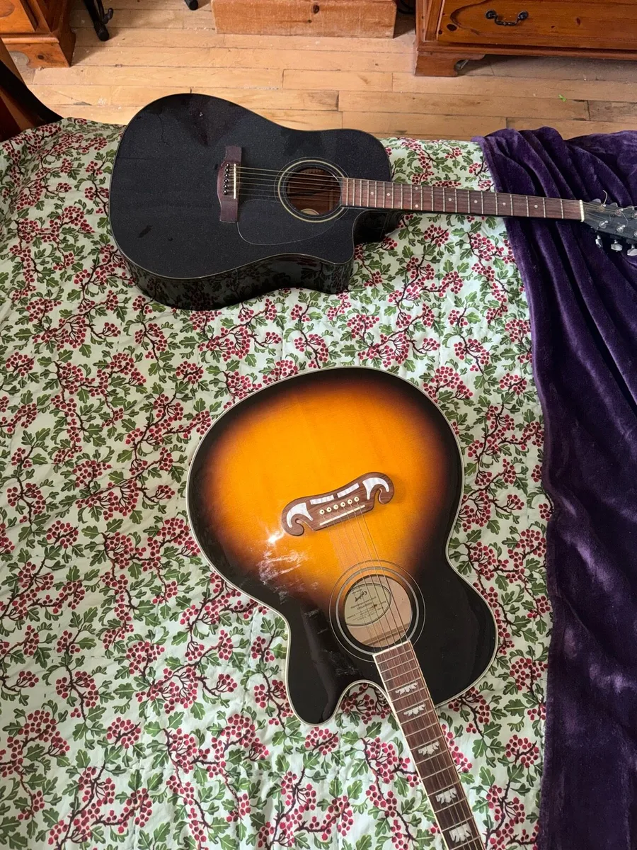 Fender acoustic guitar - Image 2