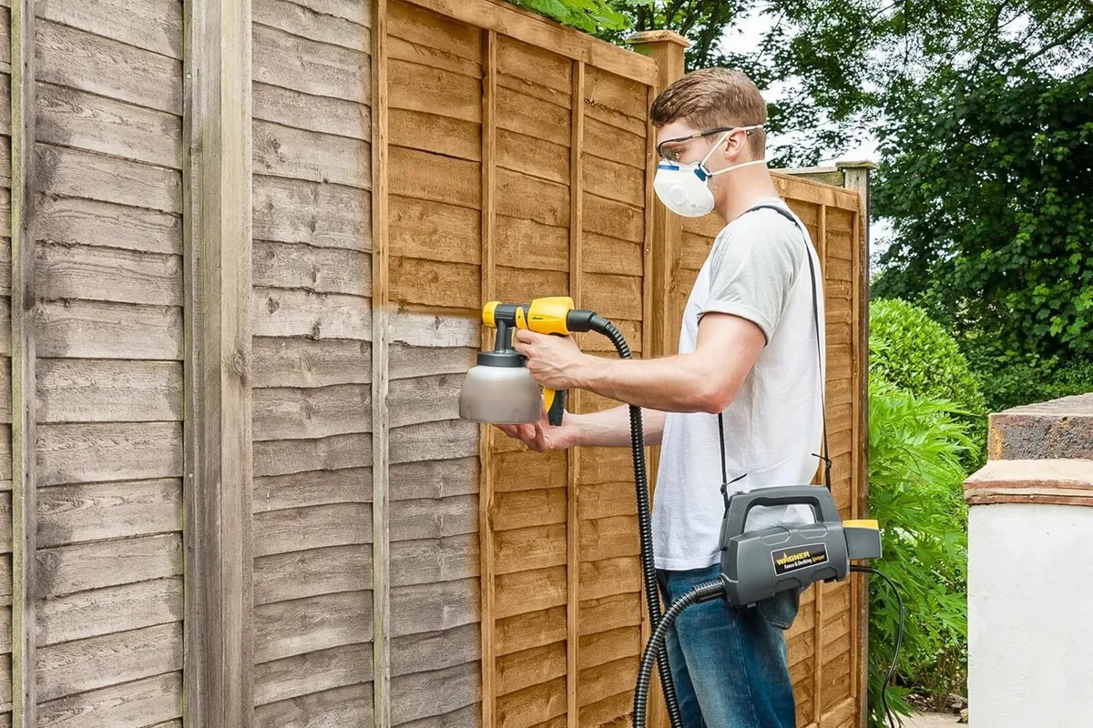 Fence Decking Paint Sprayer for Fences Sheds or - Image 2