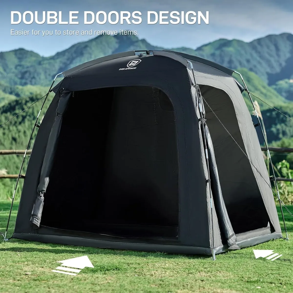 Bike Storage Outdoor 200 x 120 165cm Cover for - Image 4