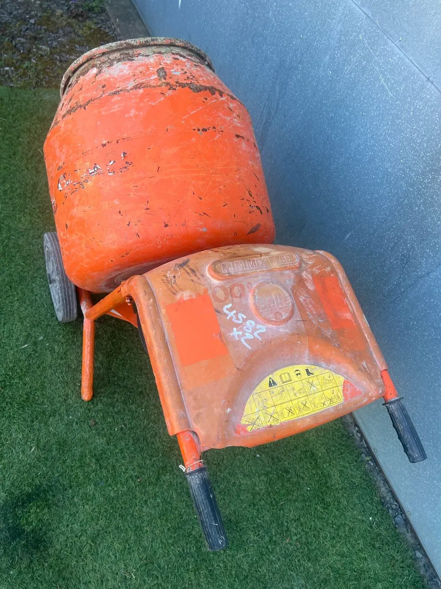 Honda Petrol Cement Mixer Belle 150 Mini Mix - Image 4