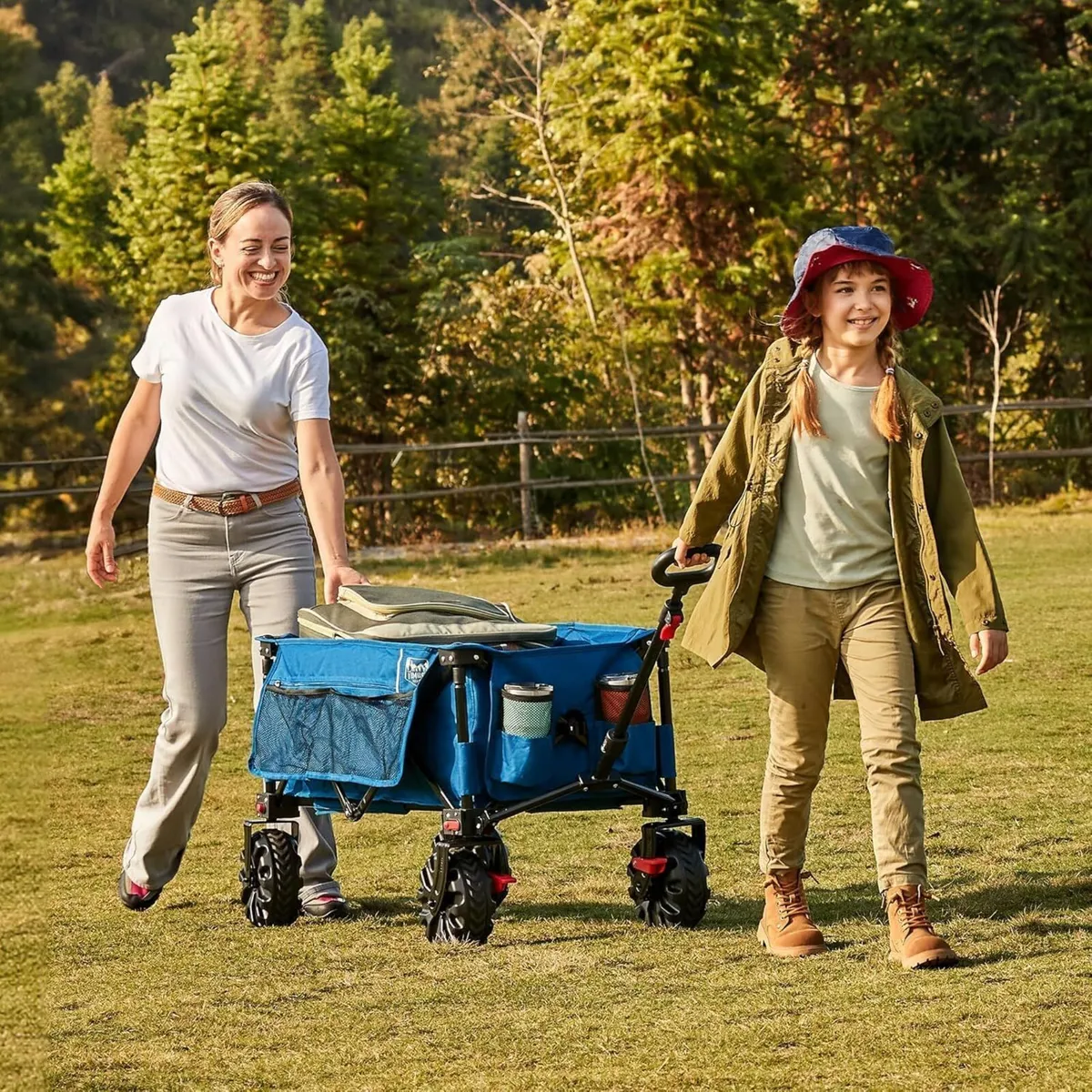 Festival Trolley on Wheels with Brakes 200L - Image 2