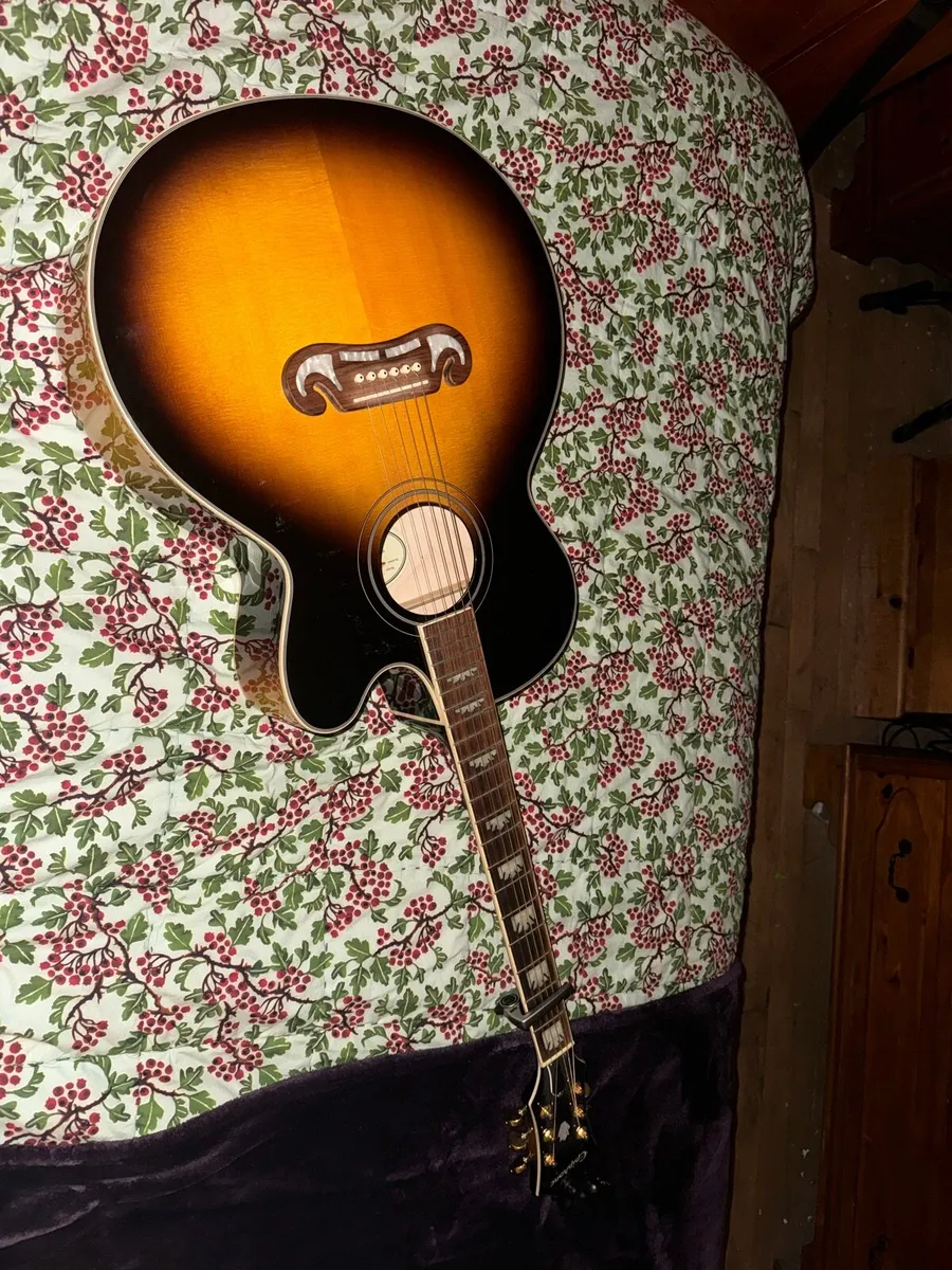 Epiphone Electric Acoustic Guitar - Image 2