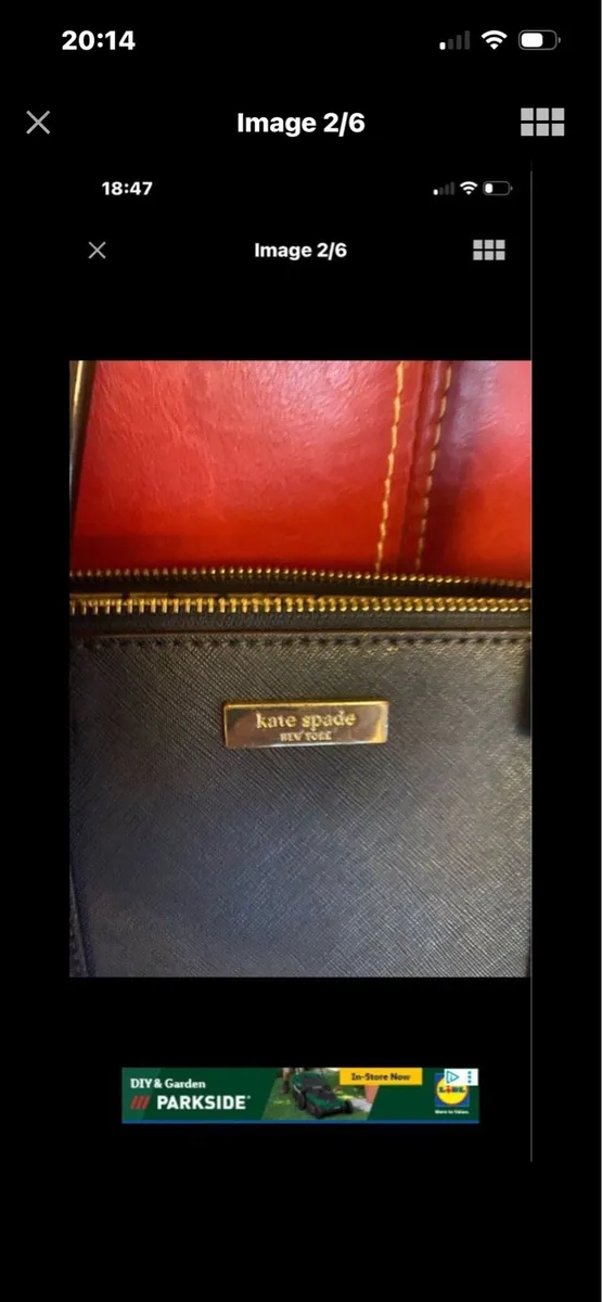 Kate Doade Leather Handbag - Image 2