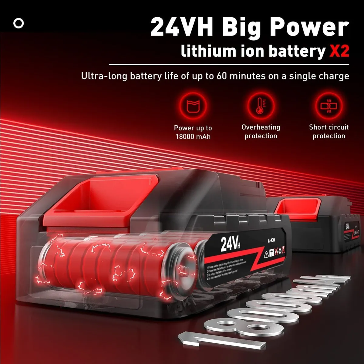 Cordless Pressure Washer with 18000mAh Battery - Image 4