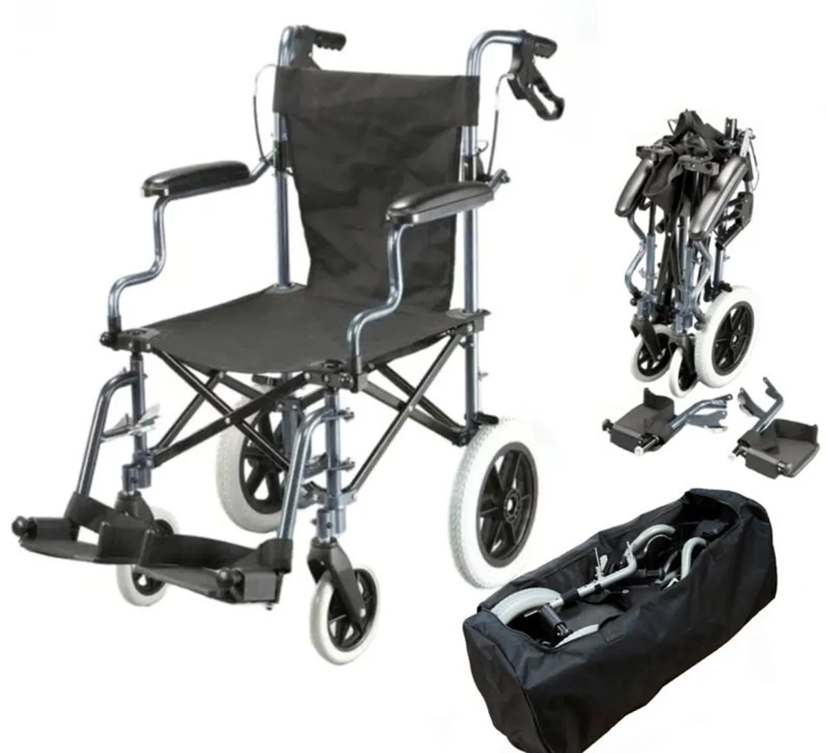 Wheelchair - Lightweight - Attendant-Propelled - Image 1