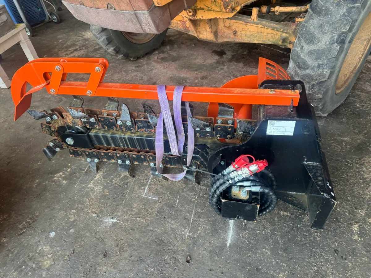 Skid steer attachments €750 unused - Image 3