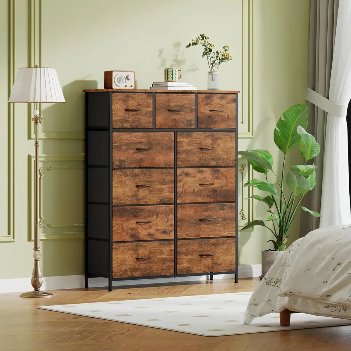 Tall Chest of Drawers for Bedroom with 11 Wide - Image 2