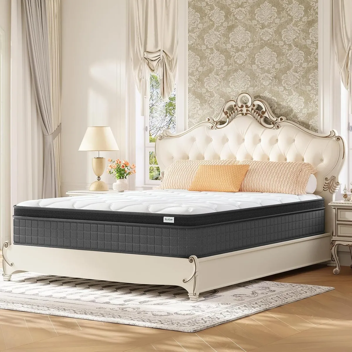 3FT Single Mattress 10inch Hybrid Pocket Sprung - Image 2