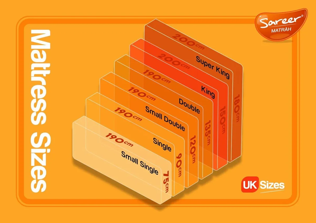 Double Mattress Memory Foam - 4ft6 Bed Mattresses - Image 4