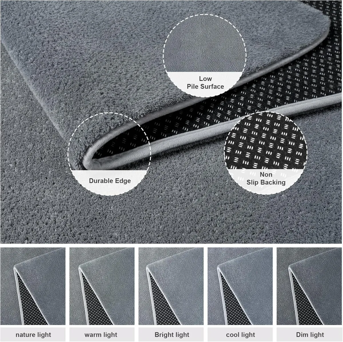 Large Rugs for Living Room Ultra Soft Fluffy - Image 4