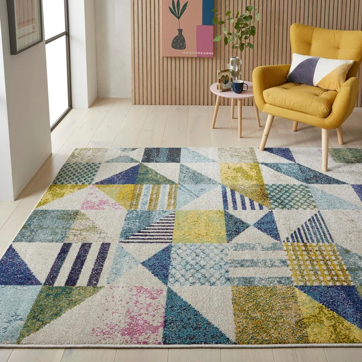 Carnaval Modern Rug for Living Room Bedroom - Image 1