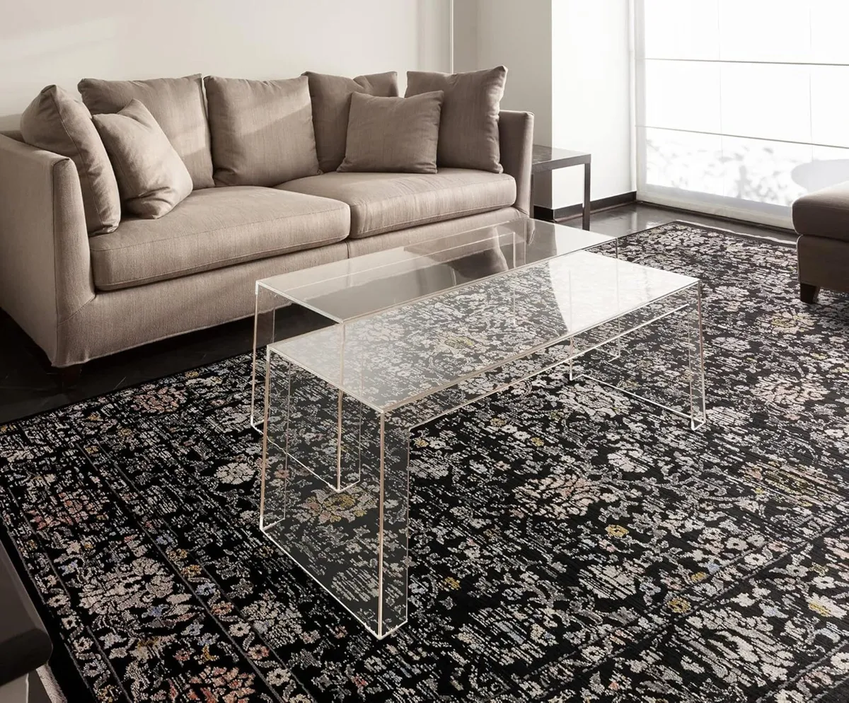 Traditional Classic Rug Modern Distressed Antique - Image 1