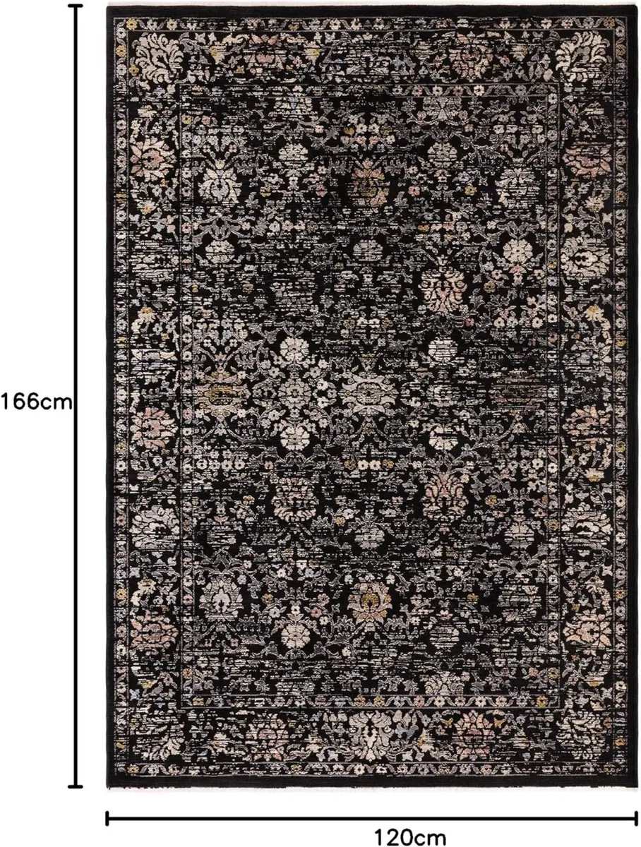 Traditional Classic Rug Modern Distressed Antique - Image 2