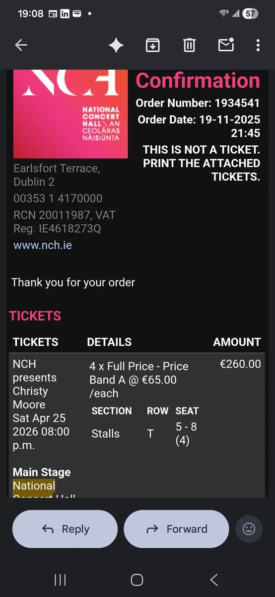 4xChristy Moore Sat@ National Concert Hall