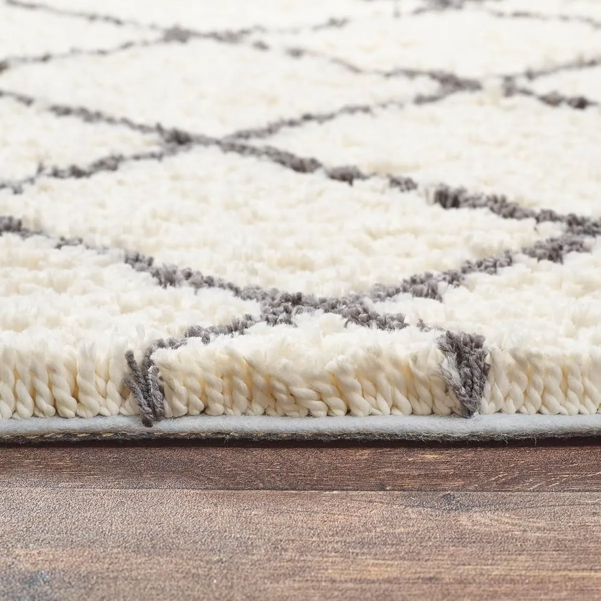 Boho Shaggy Rug for Living Room Bedroom Moroccan - Image 4