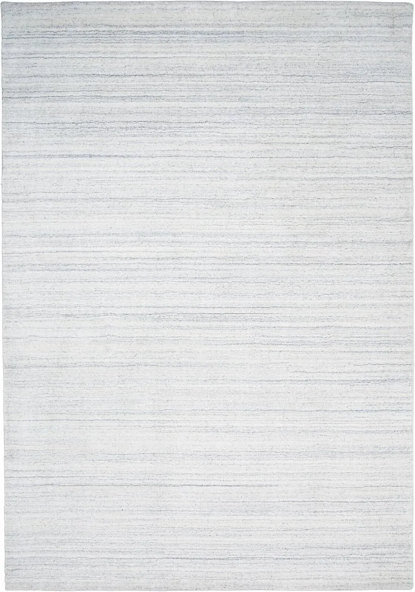 80 x 150 cm Rectangular Area Rug Ivory Modern - Image 1