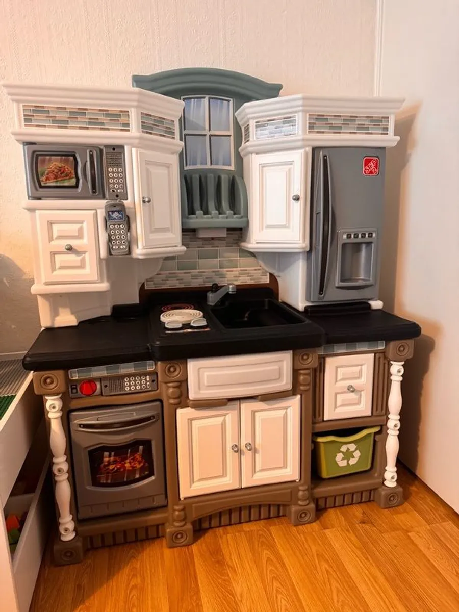 Large Step2 Play Kitchen + Huge Accessory Bundle - Image 2