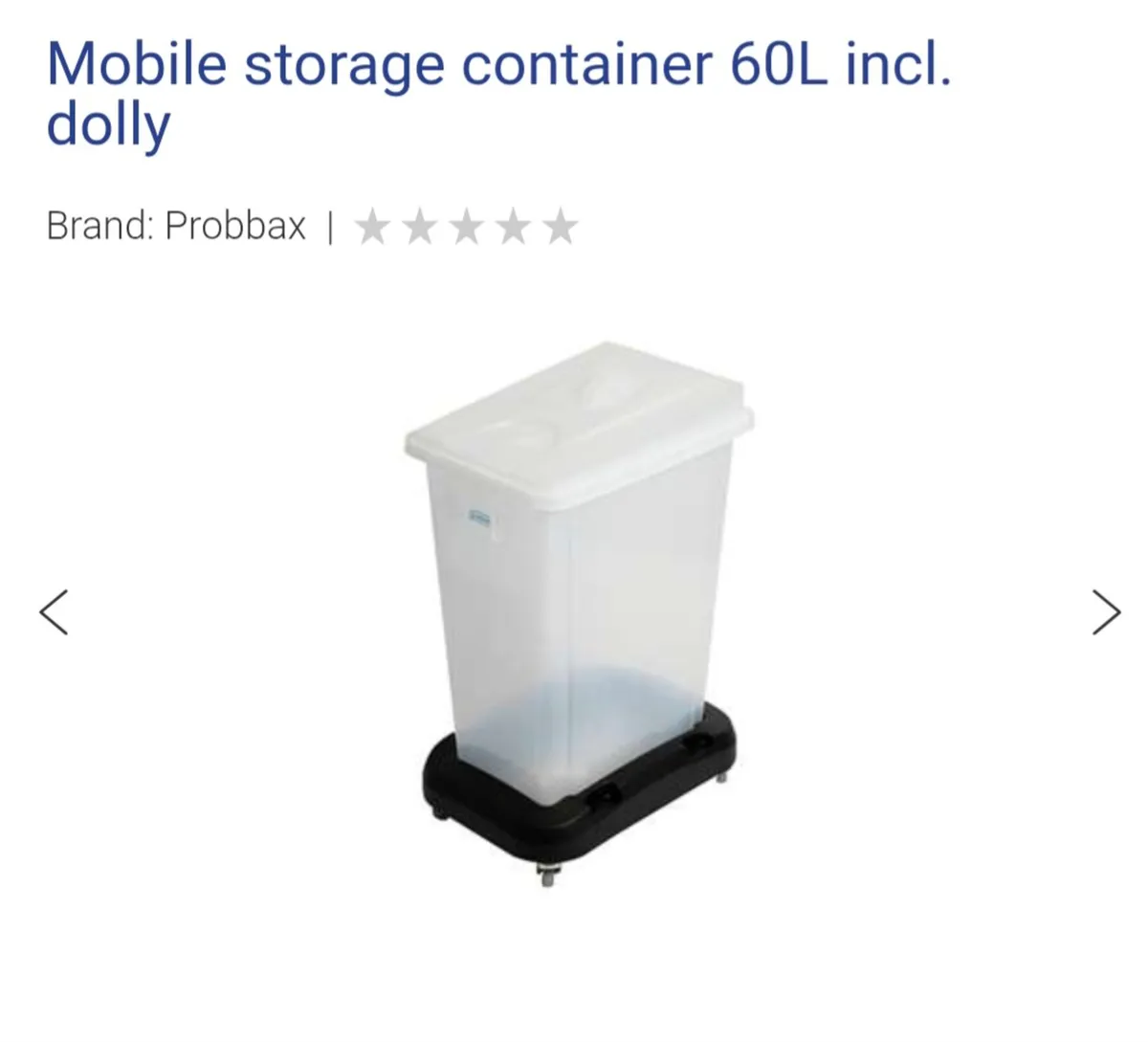 Probax ingredients bin - Image 2