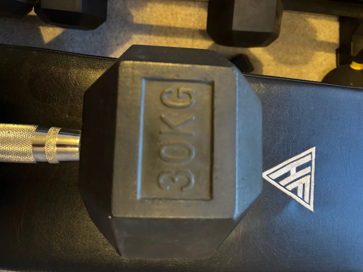 30kg Hitfitness Dumbell x2 - Image 1