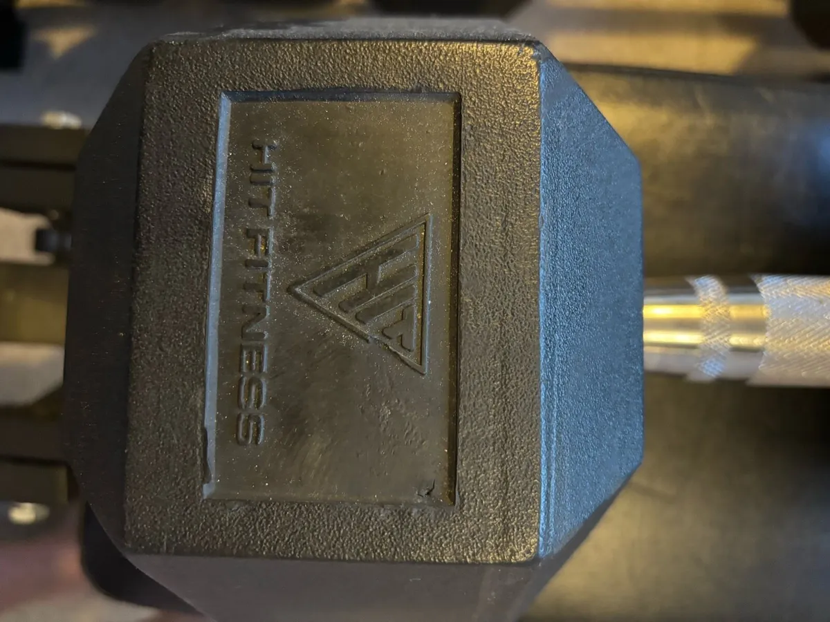 30kg Hitfitness Dumbell x2 - Image 2